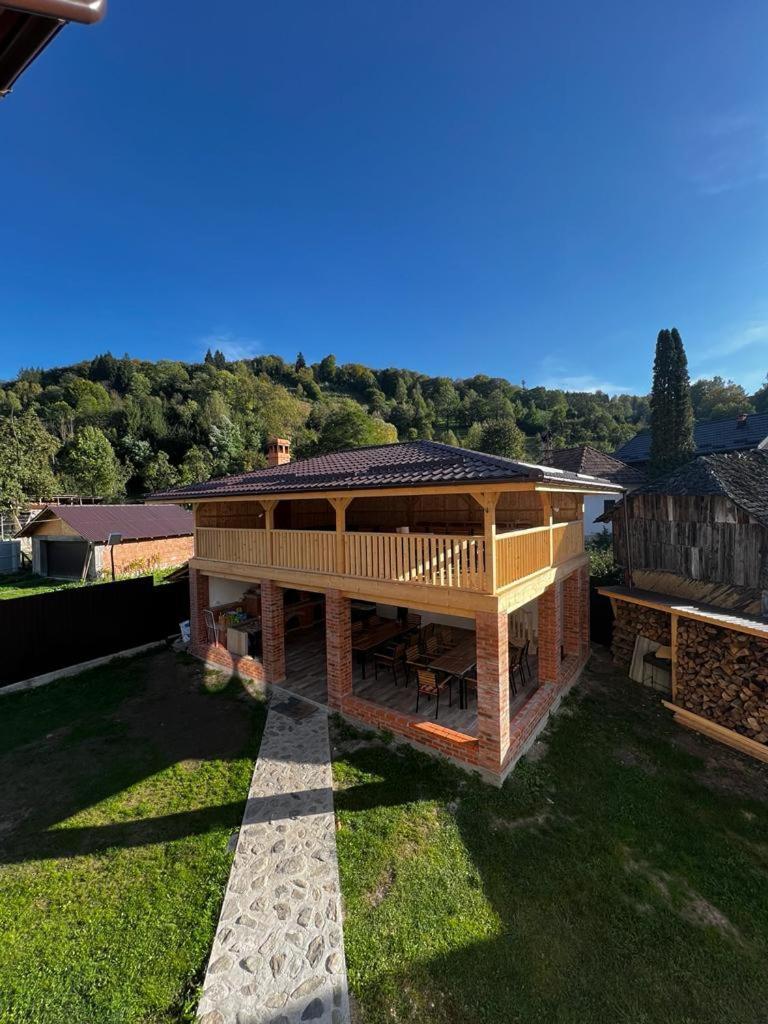 Hotel Casa Bujor De Munte Dragoslavele Esterno foto